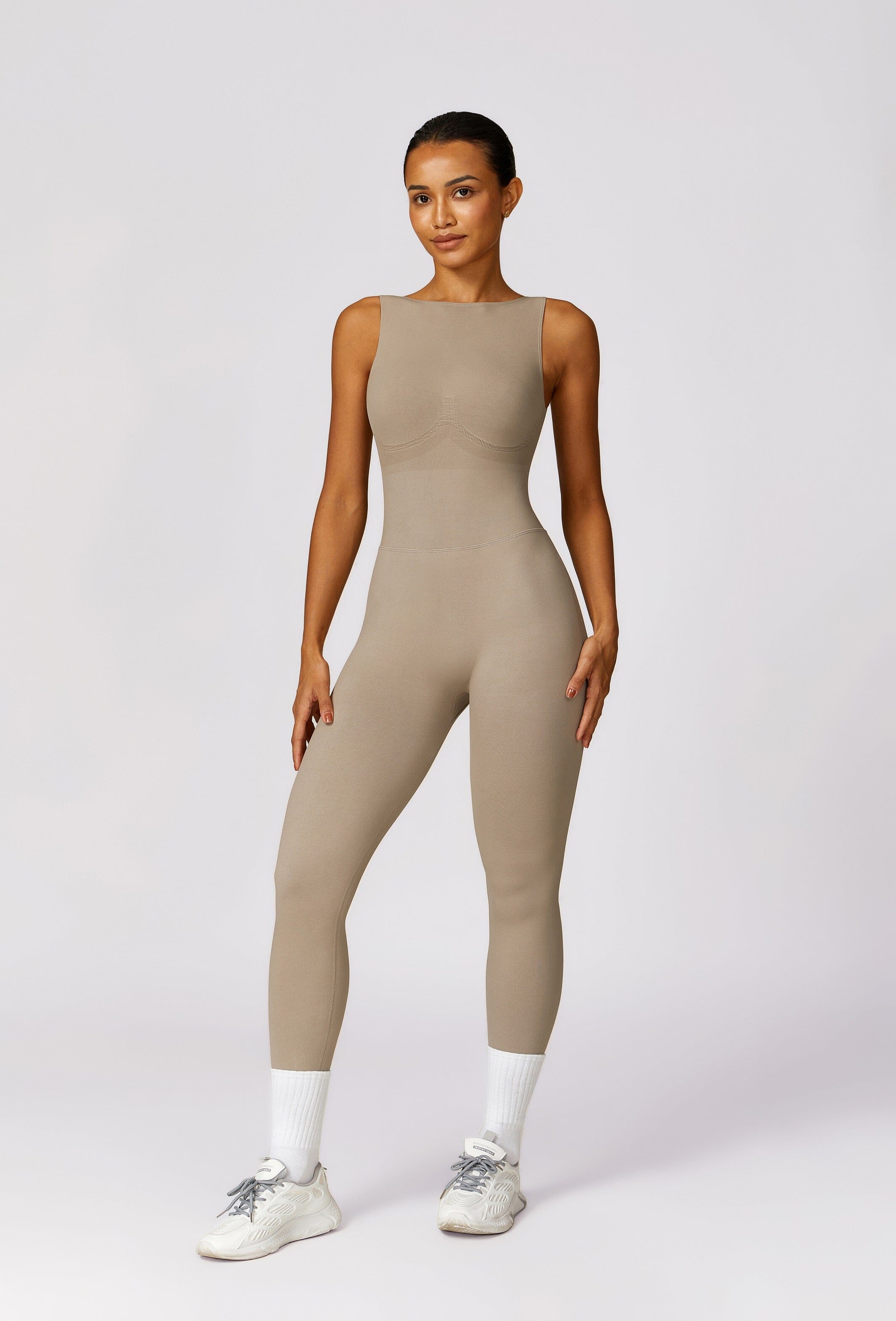 Elated Seamless V-Back Jumpsuit Starlethics