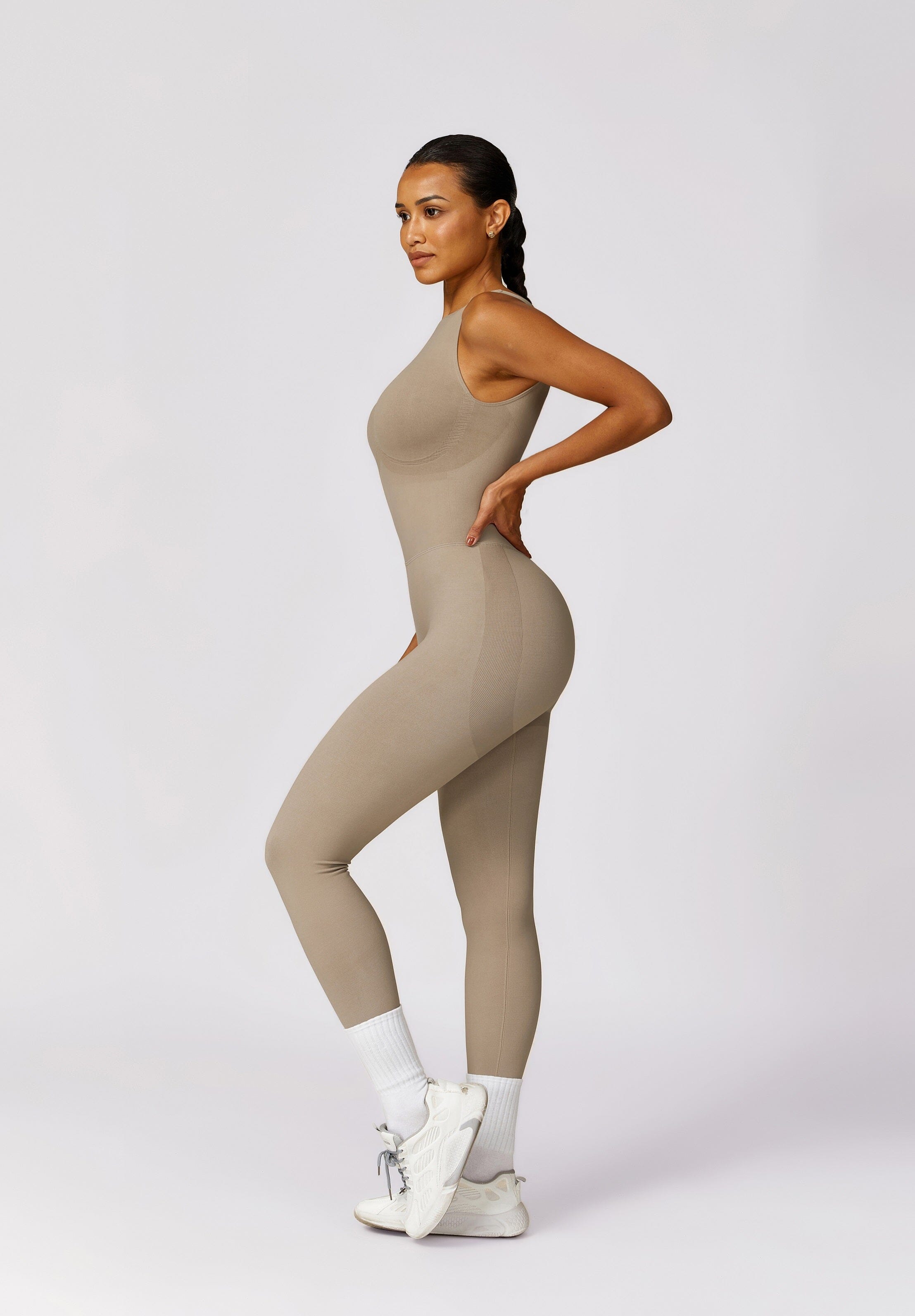 Elated Seamless V-Back Jumpsuit Starlethics