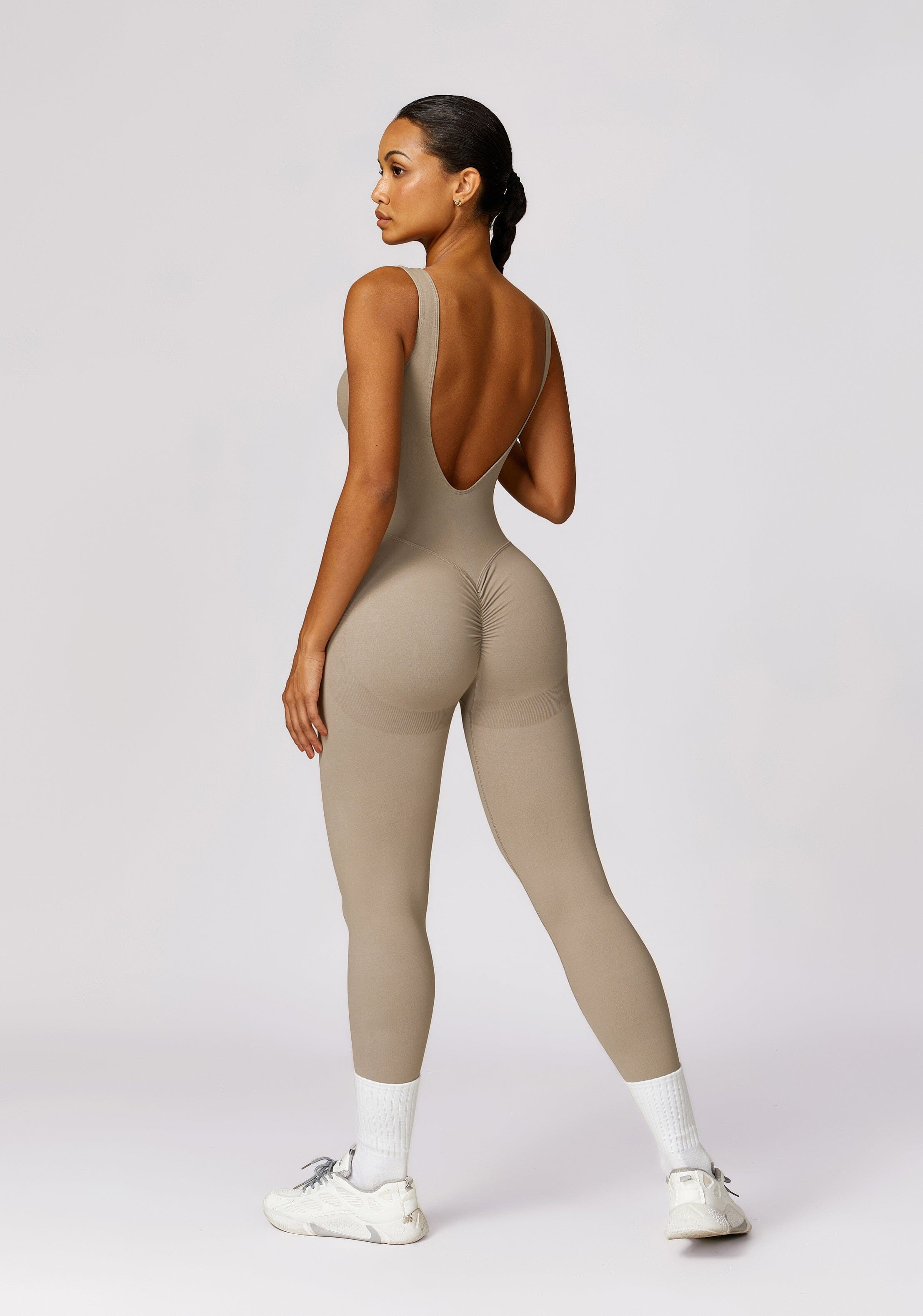 Elated Seamless V-Back Jumpsuit Starlethics