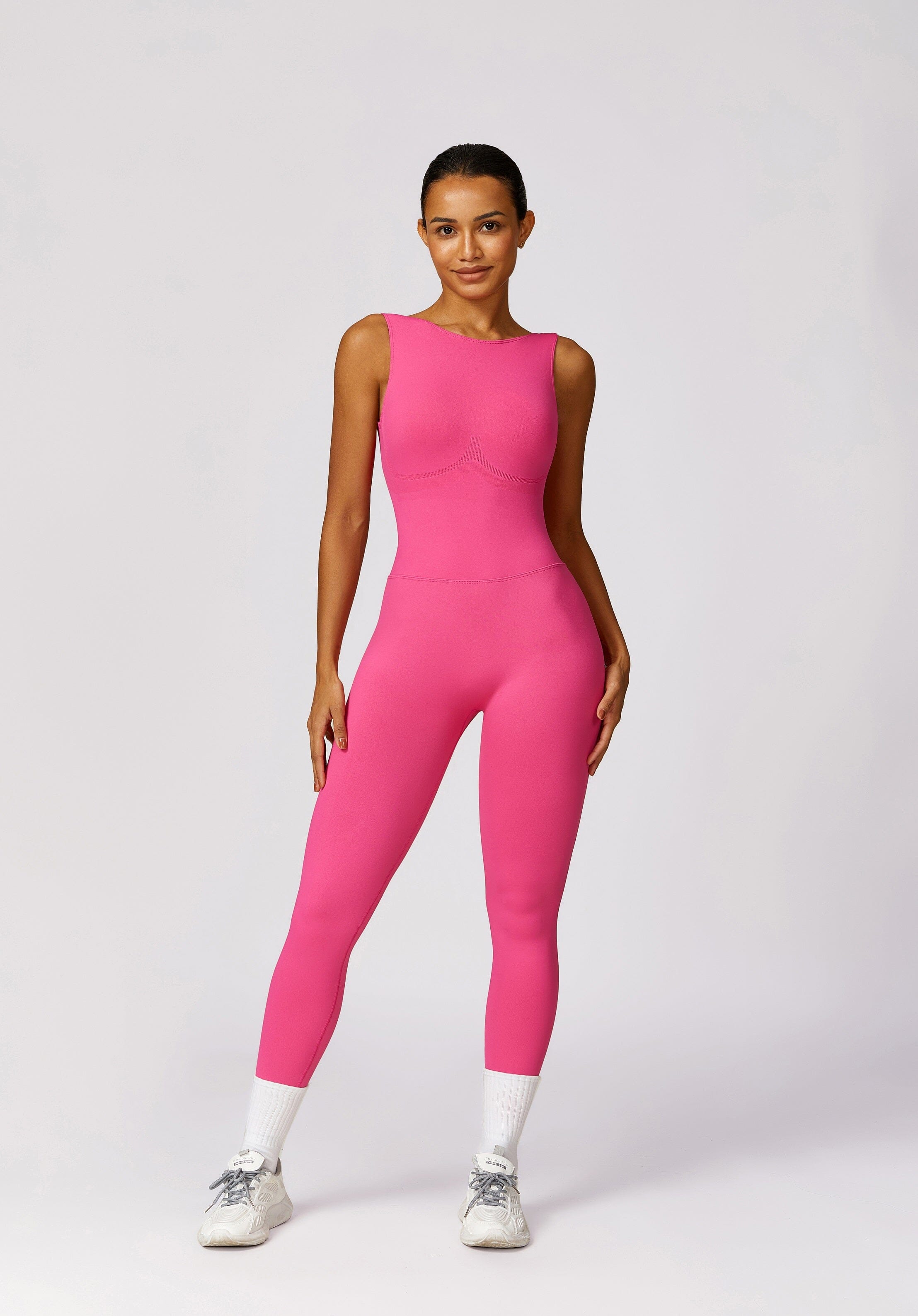 Elated Seamless V-Back Jumpsuit Starlethics