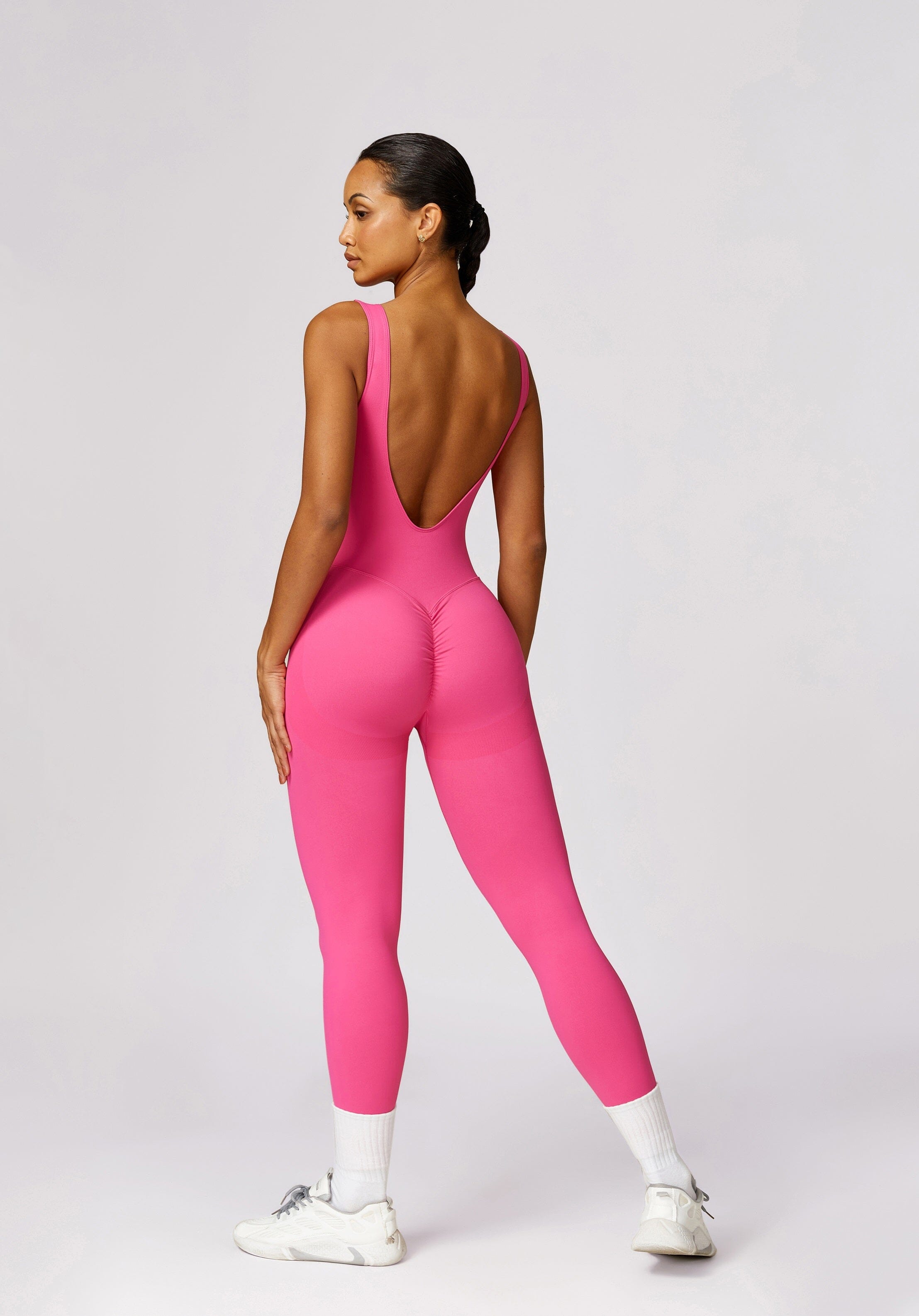 Elated Seamless V-Back Jumpsuit Starlethics