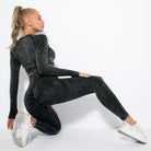 Feather Yoga Set - Leggings + Top Starlethics