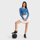 Hollow-Out Yoga Blouse Starlethics