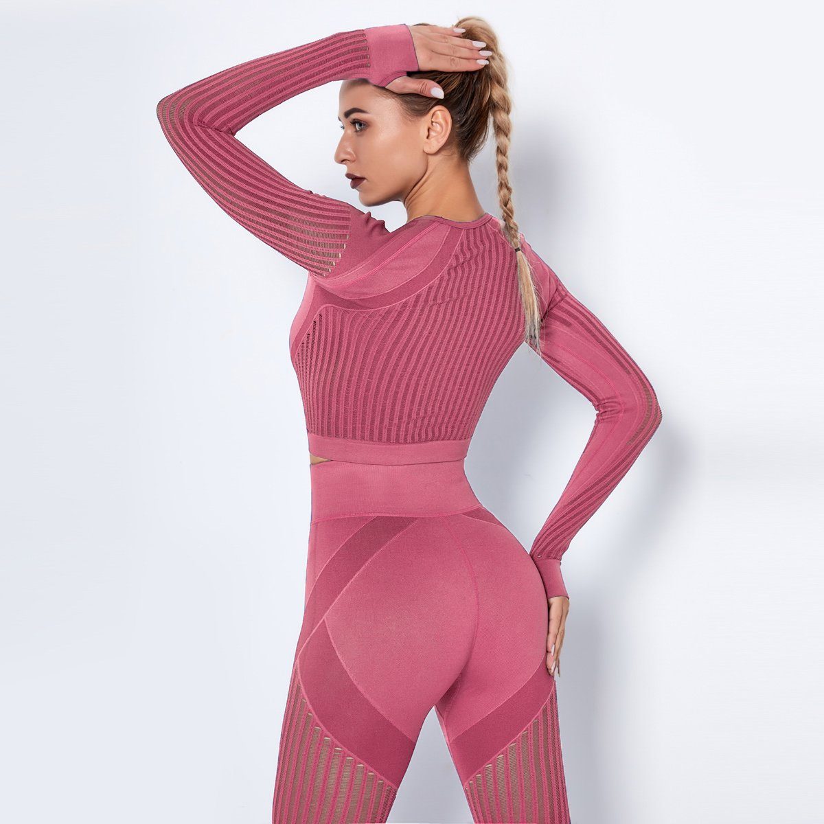 Mesh Seamless Crop Top Starlethics
