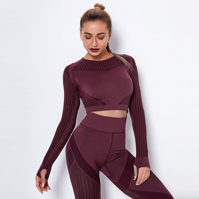 Mesh Seamless Set - Leggings + Top Starlethics