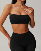 Ascendancy Strapless Sports Bra Sports Bra Starlethics Advanced Black S 