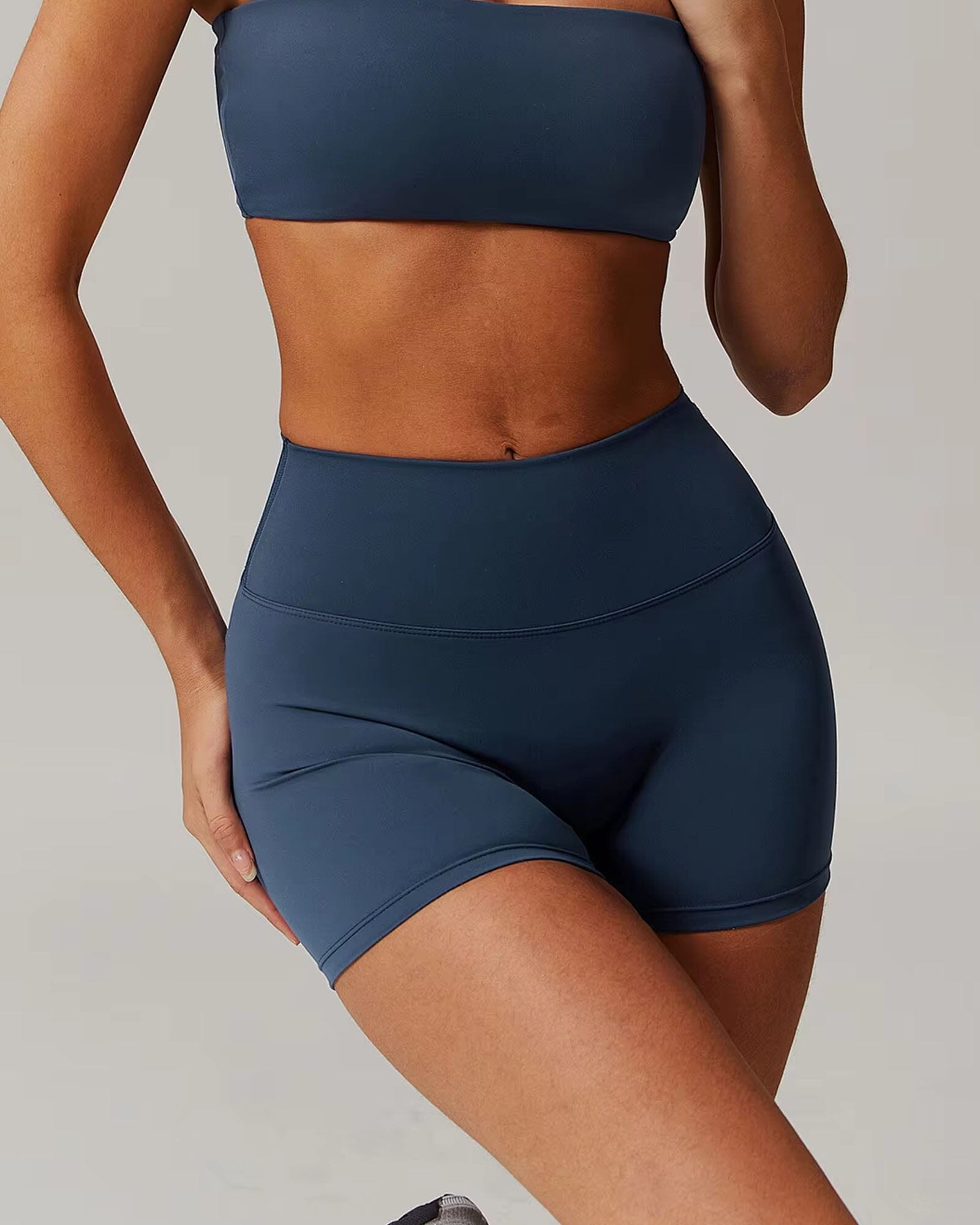 Ascendancy Gym Shorts Shorts Starlethics Badge Blue S 