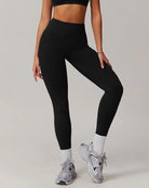 Engraved Seamless Gym Leggings Leggings Starlethics Advanced Black S 