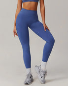 Engraved Seamless Gym Leggings Leggings Starlethics Glass Purple S 