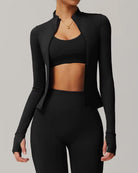 Engraved Seamless Sports Jacket Hoodies & Jackets Starlethics 