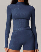 Synchronized Performance Long Sleeve Top Starlethics Navy S 
