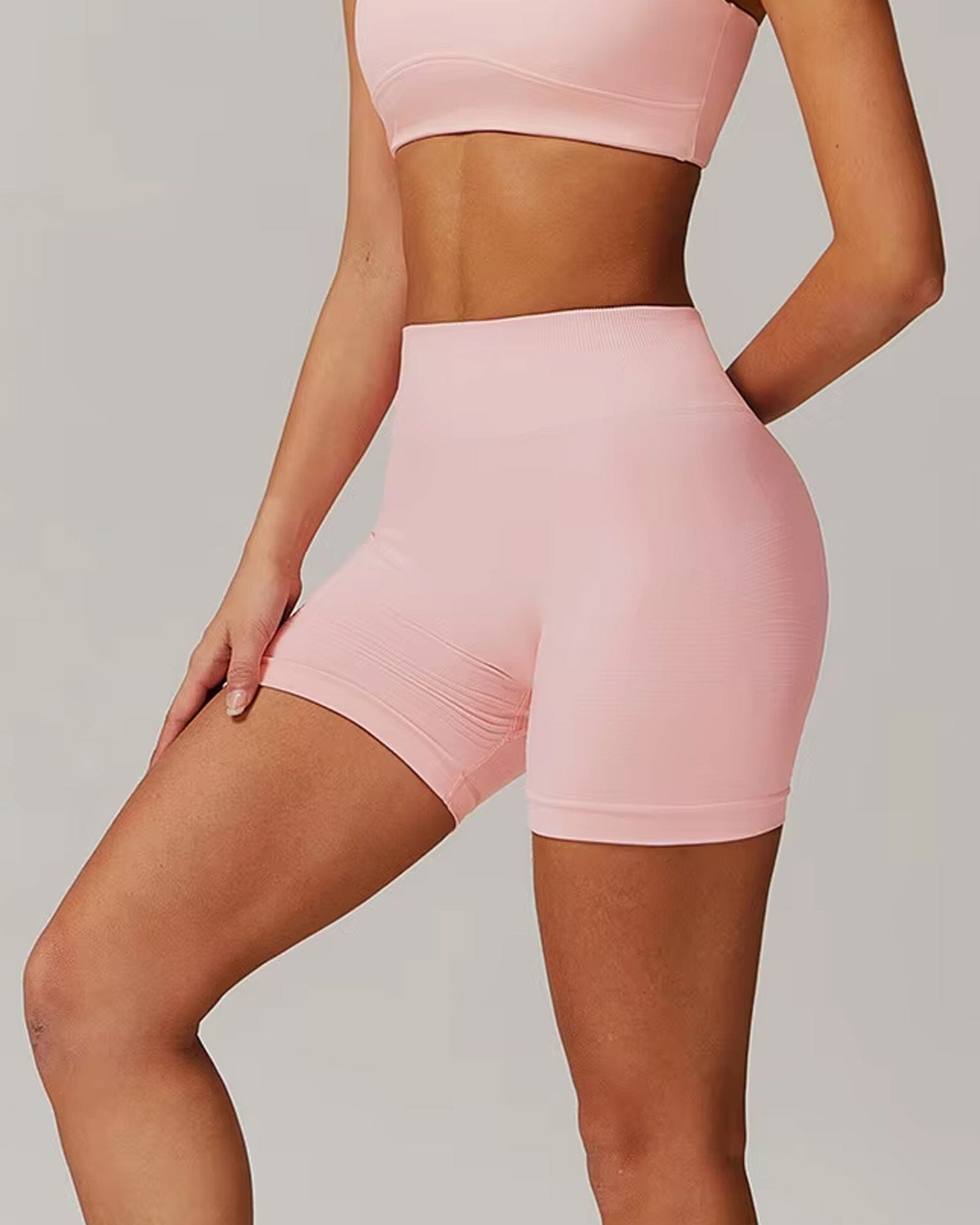 Engraved Seamless Gym Shorts Shorts Starlethics 