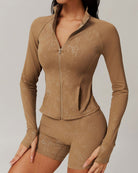 Synchronized Performance Gym Jacket Hoodies & Jackets Starlethics 