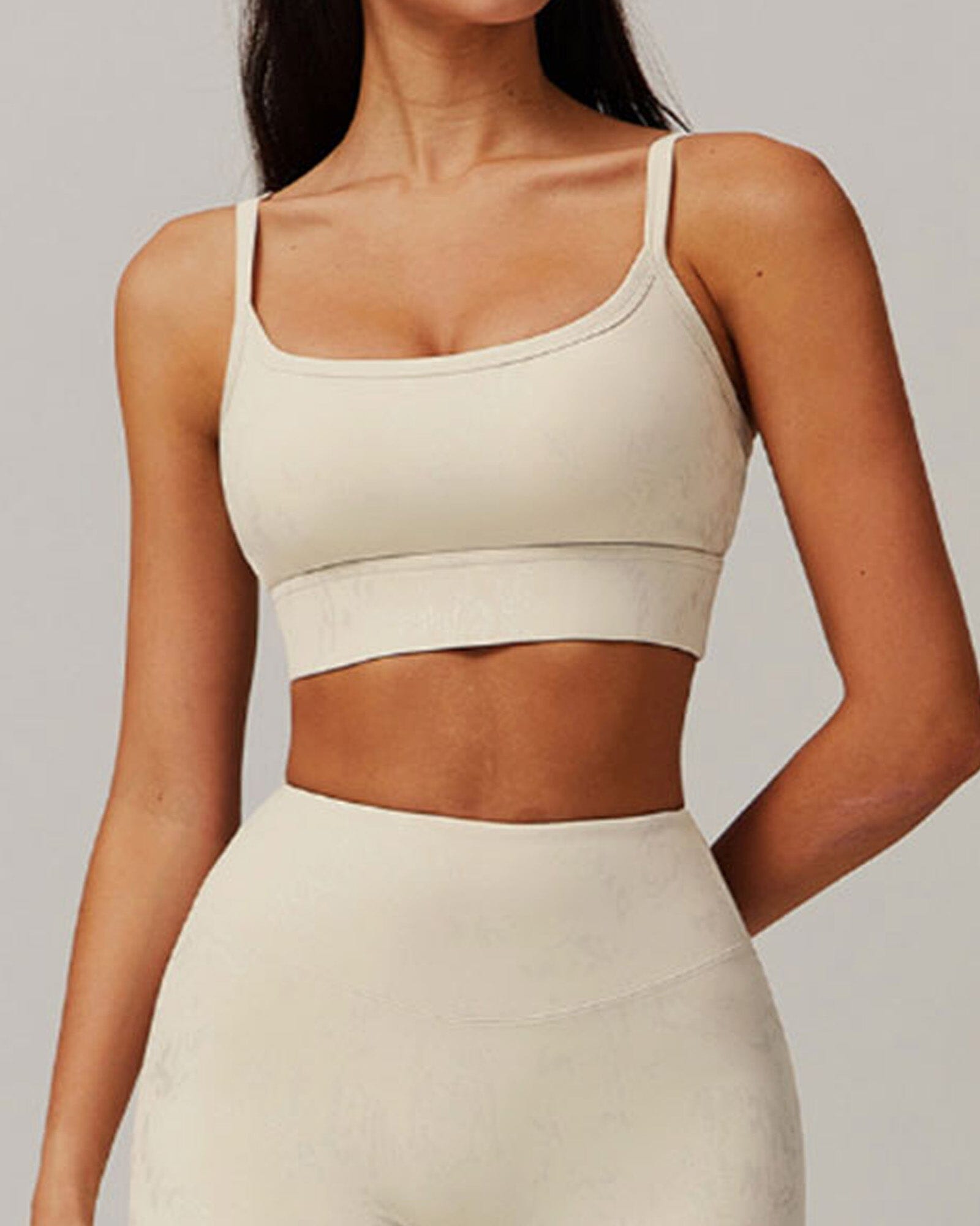 Synchronized Performance Sports Bra Sports Bra Starlethics Apricot S 