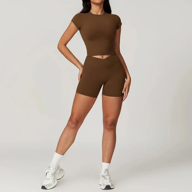 Active Wanders Gym Set - Shorts + Top Starlethics