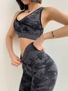 Seamless Camo Bra Starlethics