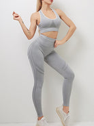 Push Up Striped Leggings Starlethics