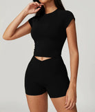 Active Wanders Gym Set - Shorts + Top Starlethics