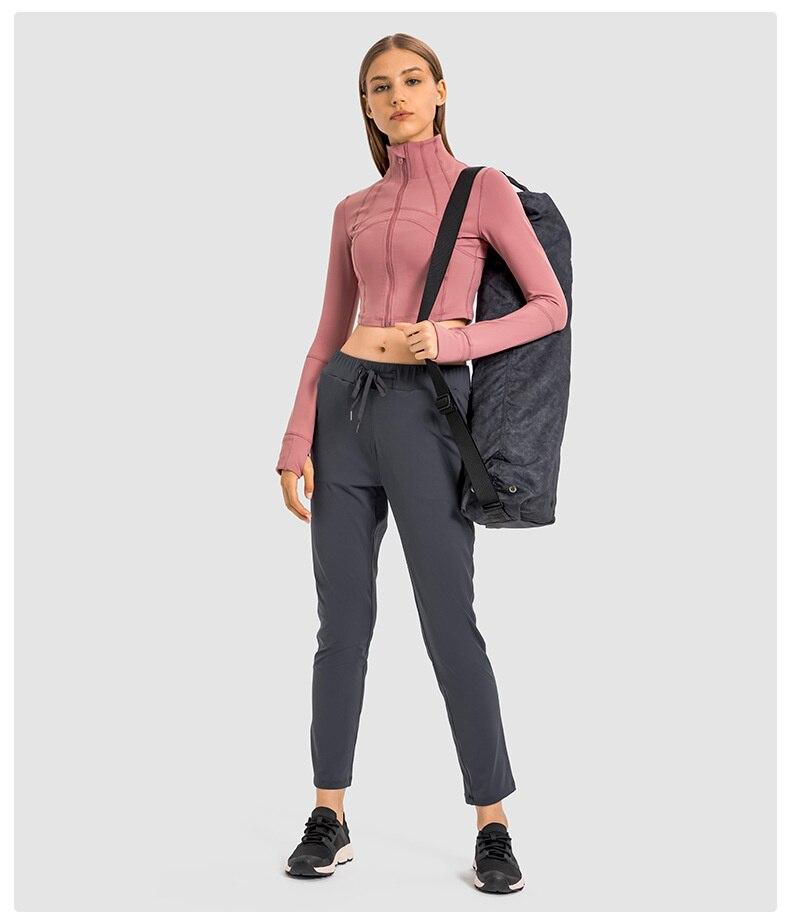 Zipper Running Crop Top Starlethics