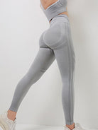 Push Up Striped Leggings Starlethics