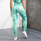 High Waist Marble Leggings Starlethics