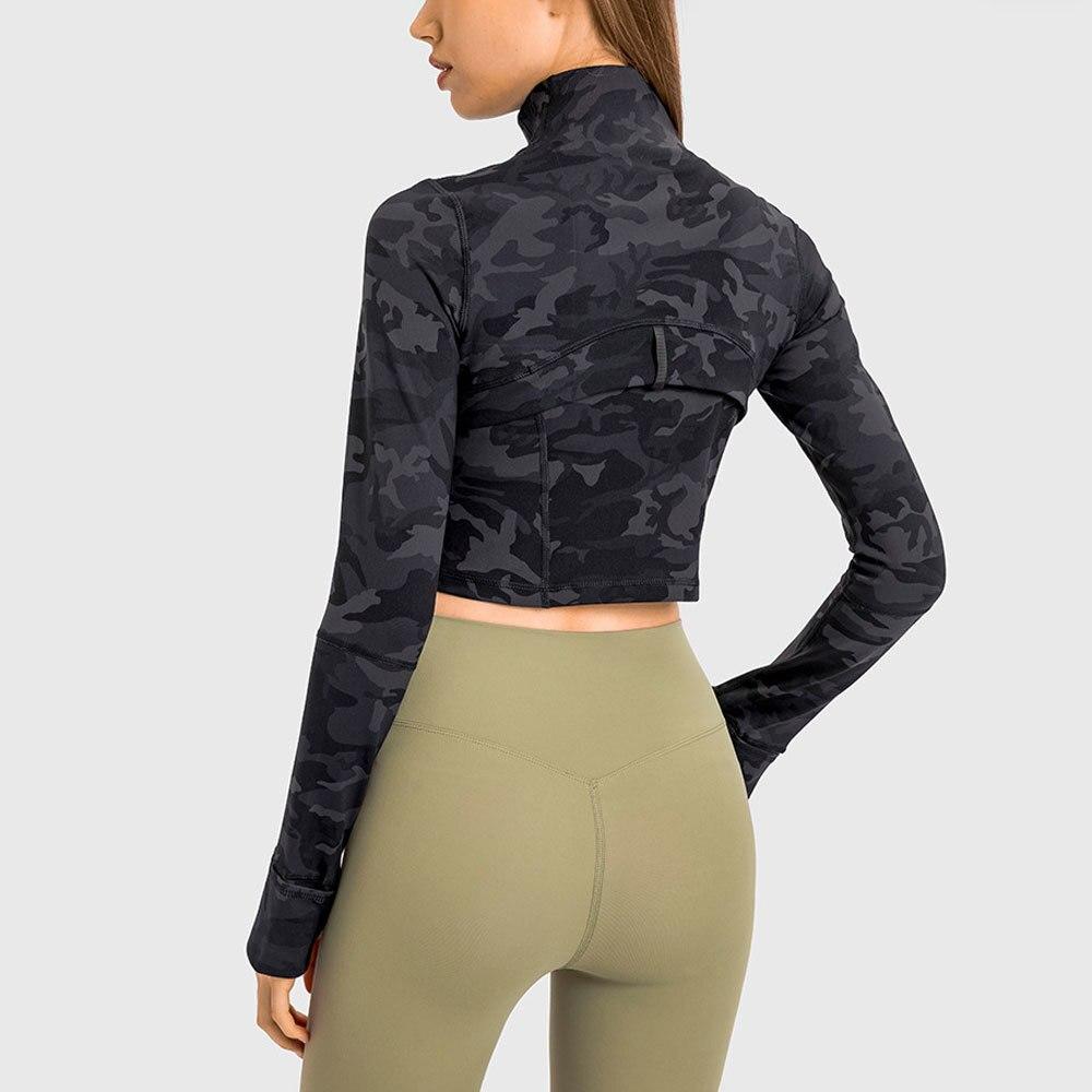 Zipper Running Crop Top Starlethics
