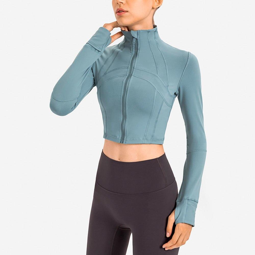 Zipper Running Crop Top Starlethics