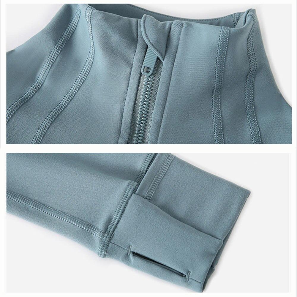 Zipper Running Crop Top Starlethics