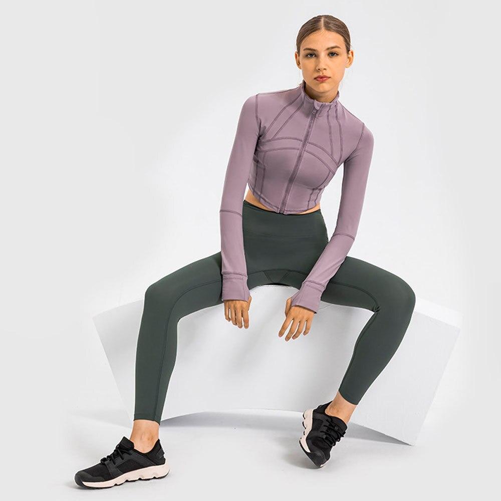 Zipper Running Crop Top Starlethics