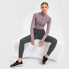 Zipper Running Crop Top Starlethics