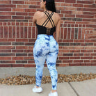 Marble Scrunch Leggings Starlethics