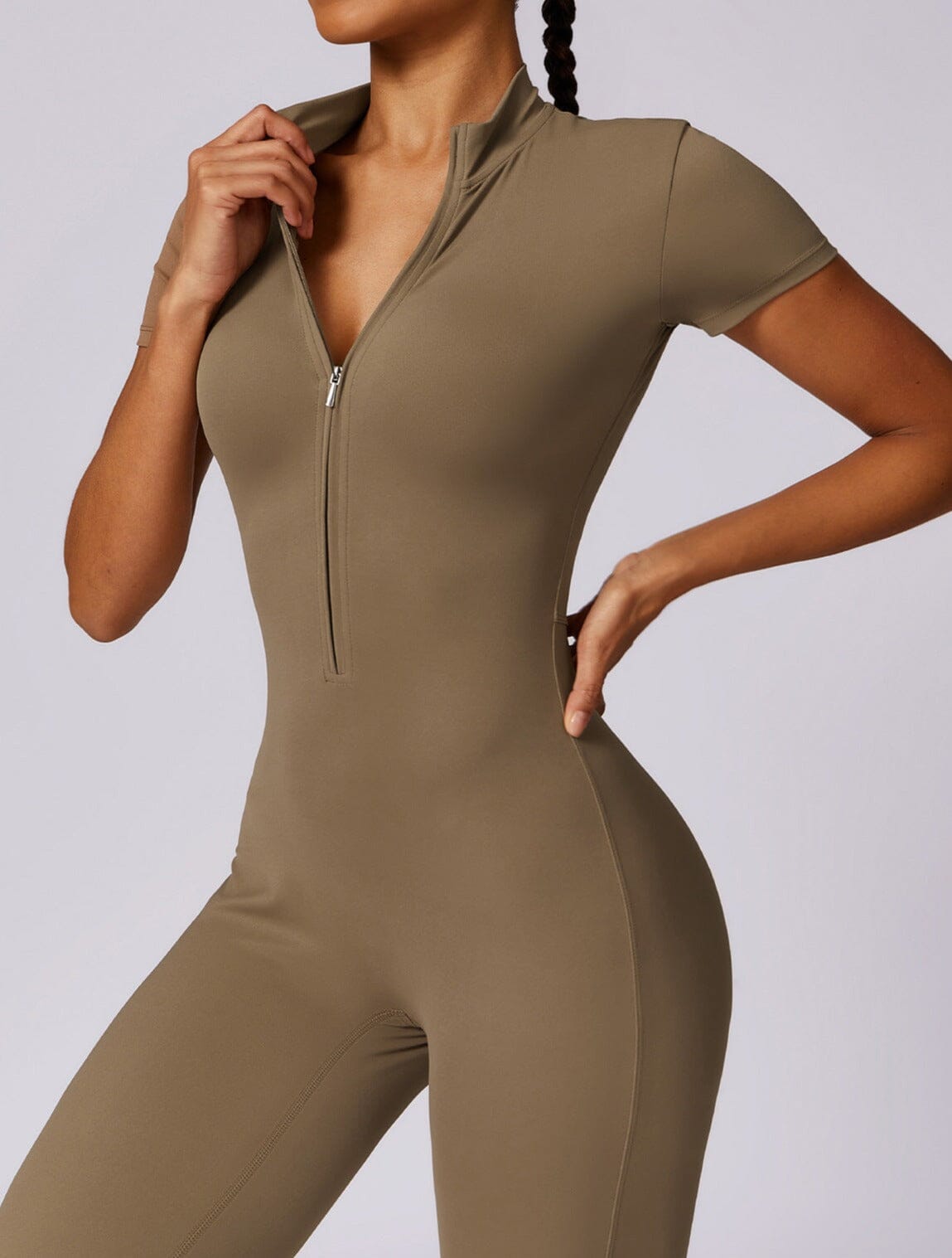 Serene Short Sleeve Jumpsuit Starlethics
