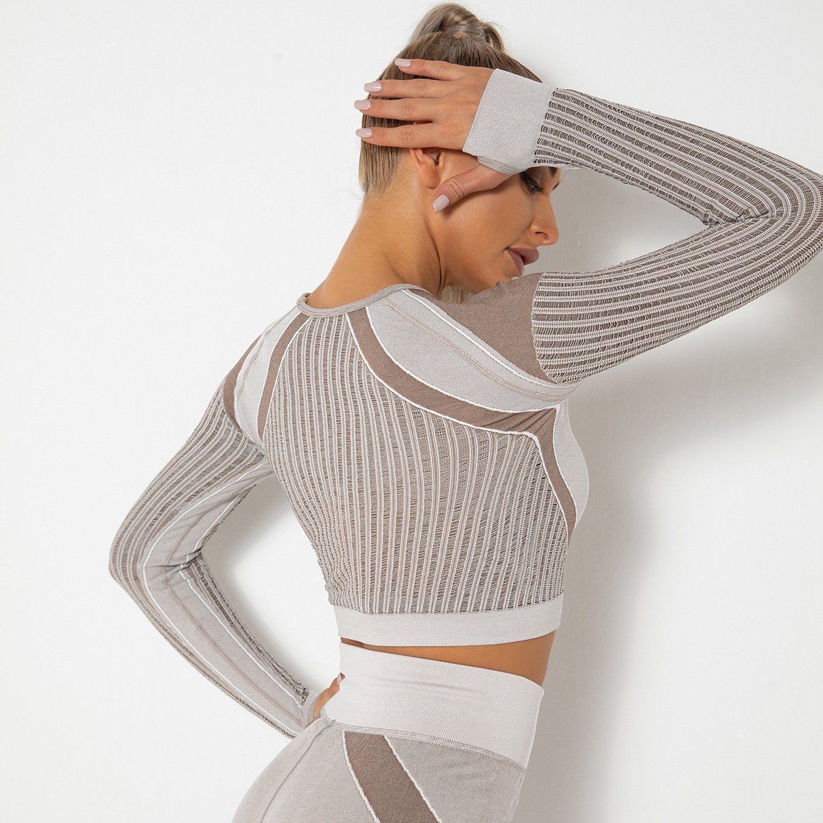 Mesh Seamless Crop Top Starlethics