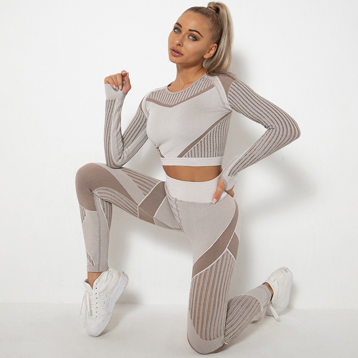 Mesh Seamless Crop Top Starlethics