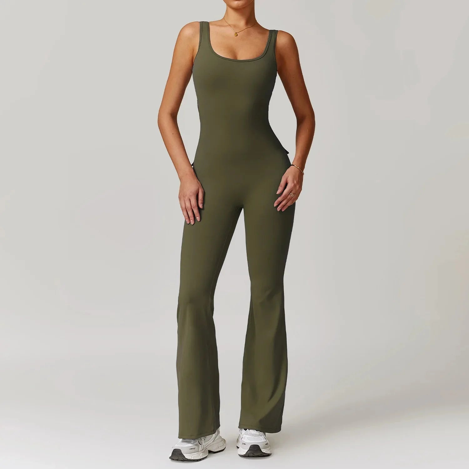 Freeform Pocket Flared Jumpsuit Starlethics