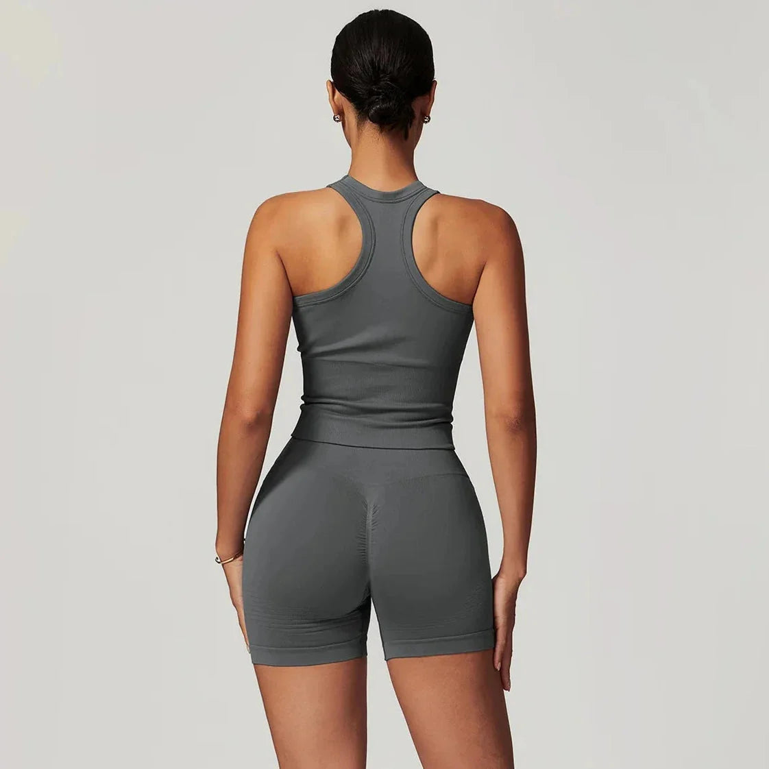 Momentum Seamless Racerback Gym Set - Shorts + Top Sets Starlethics 
