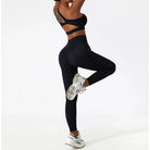 Depth Seamless One Shoulder Yoga Set - Leggings + Top Starlethics