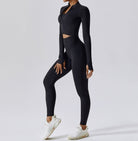 Power Scrunch Trio - Leggings + Top + Jacket Starlethics