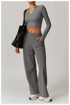 Obsession Long Sleeve Gym Set - Pants + Top Starlethics