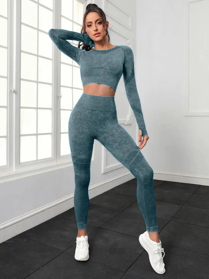 Roaring Seamless Gym Set - Leggings + Top Starlethics