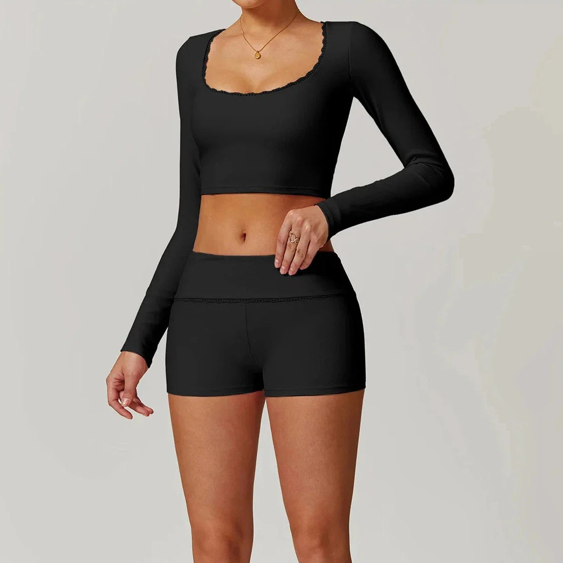 Immense Rank Athletic Gym Set - Shorts + Top Starlethics