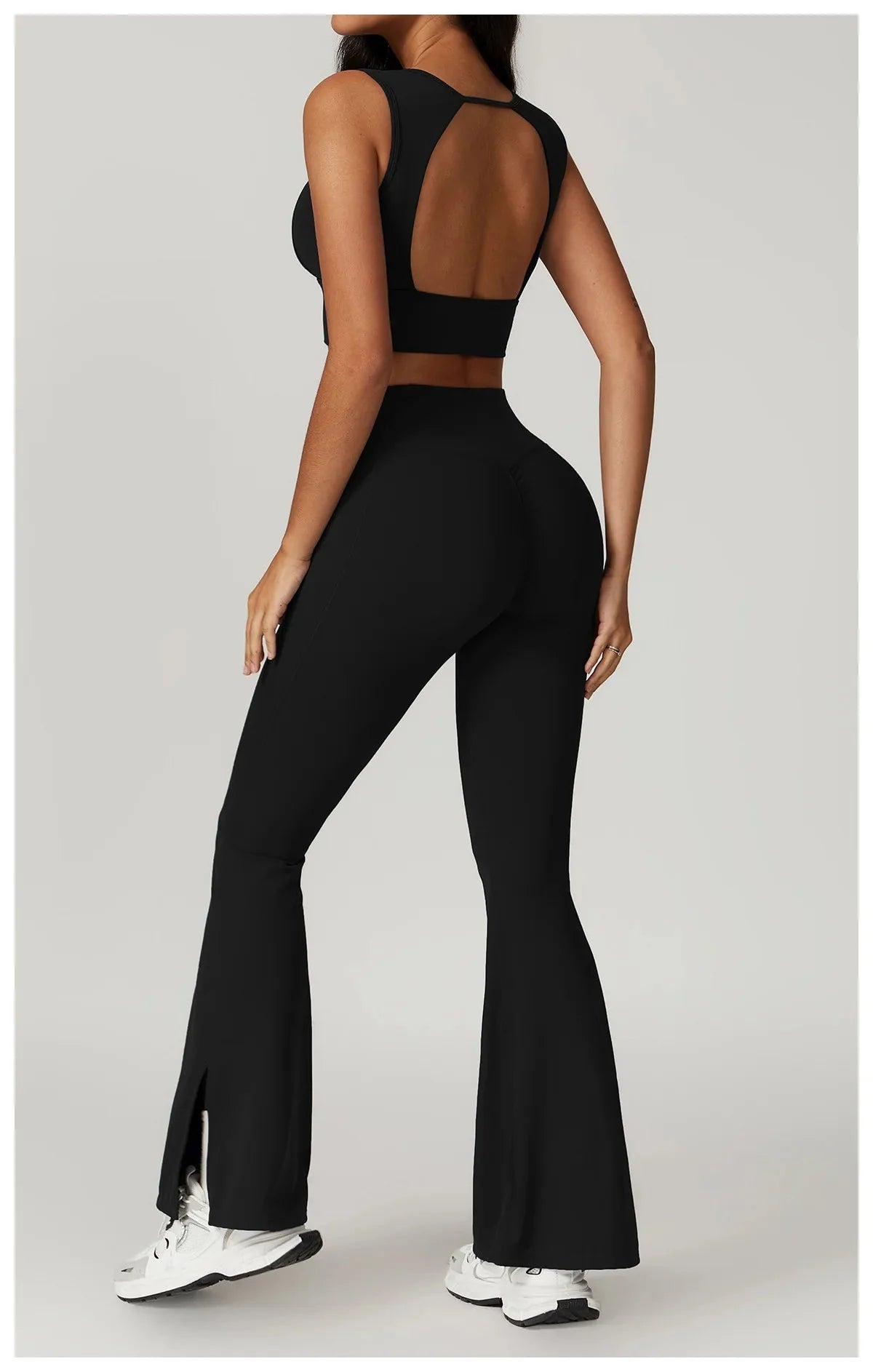 Streamline Backless & Flared Performance Set - Leggings + Top Sets Starlethics 