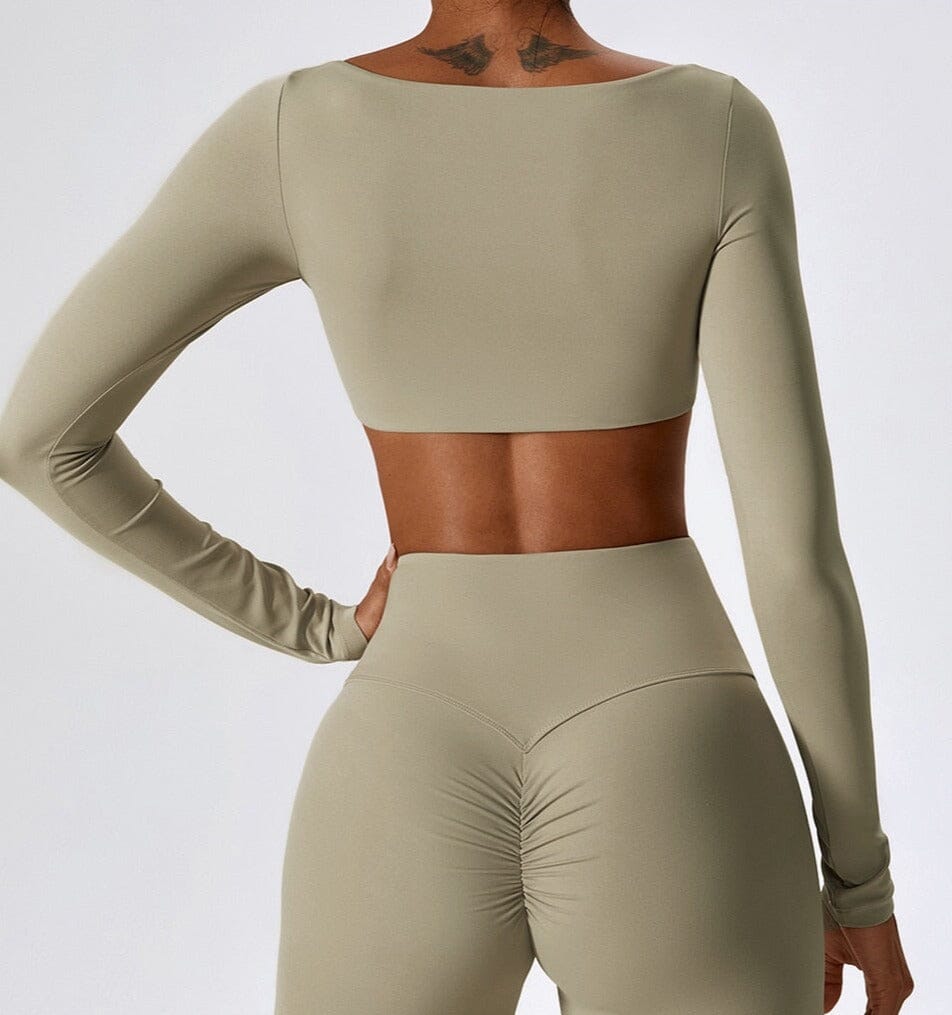Venture Long Sleeve Crop Top Starlethics