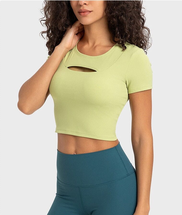 SleekFit Hollow Crop Top Starlethics