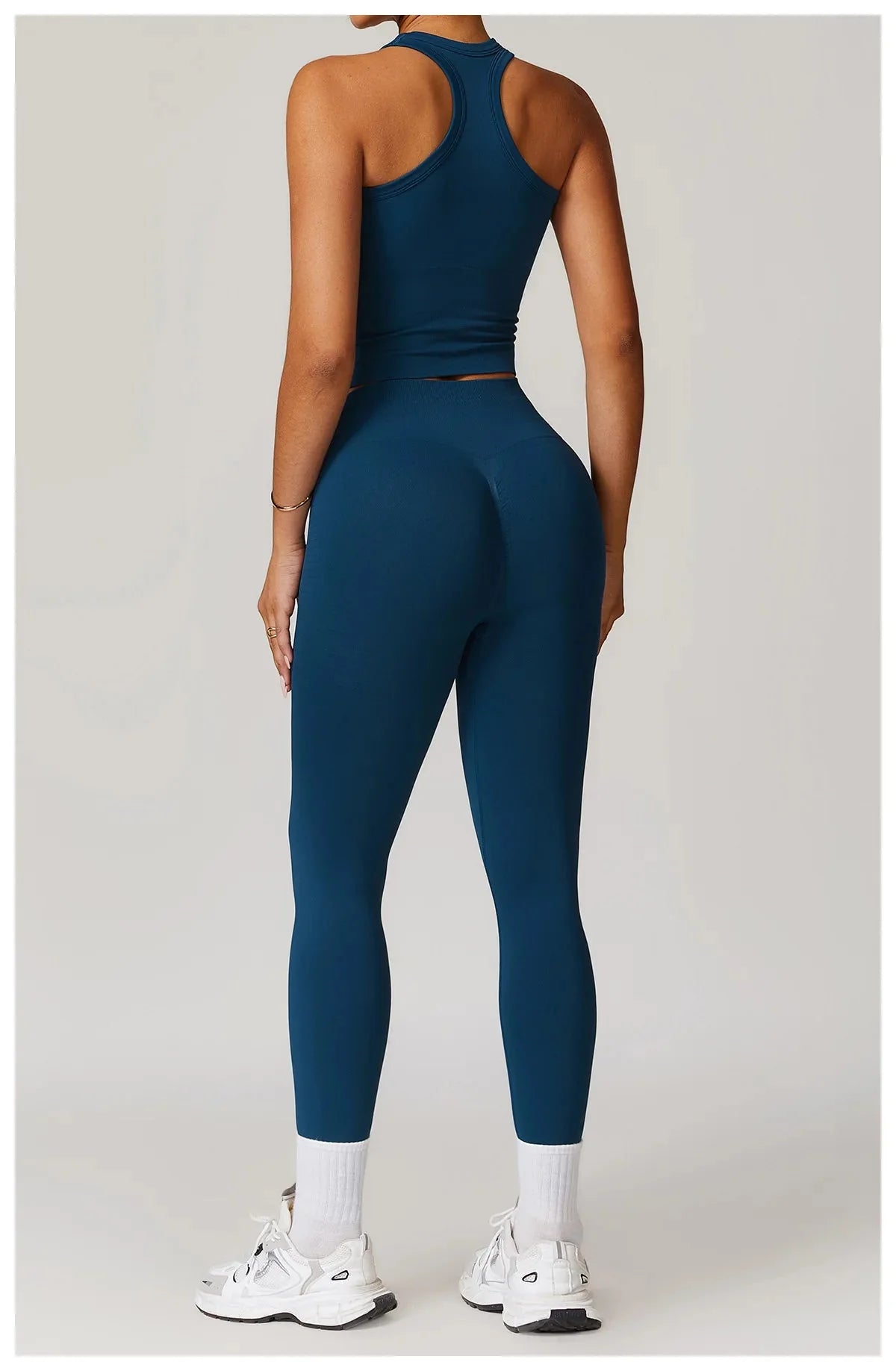 Momentum Seamless Racerback Gym Set - Leggings + Top Sets Starlethics 
