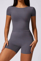 Foxy Backless Short Sleeve Shirt Starlethics