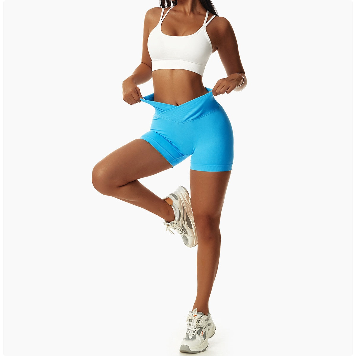 Poplin Hip Lifting Shorts Starlethics