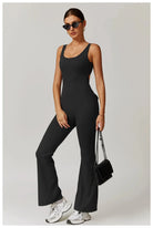 Freeform Pocket Flared Jumpsuit Jumpsuit Starlethics 