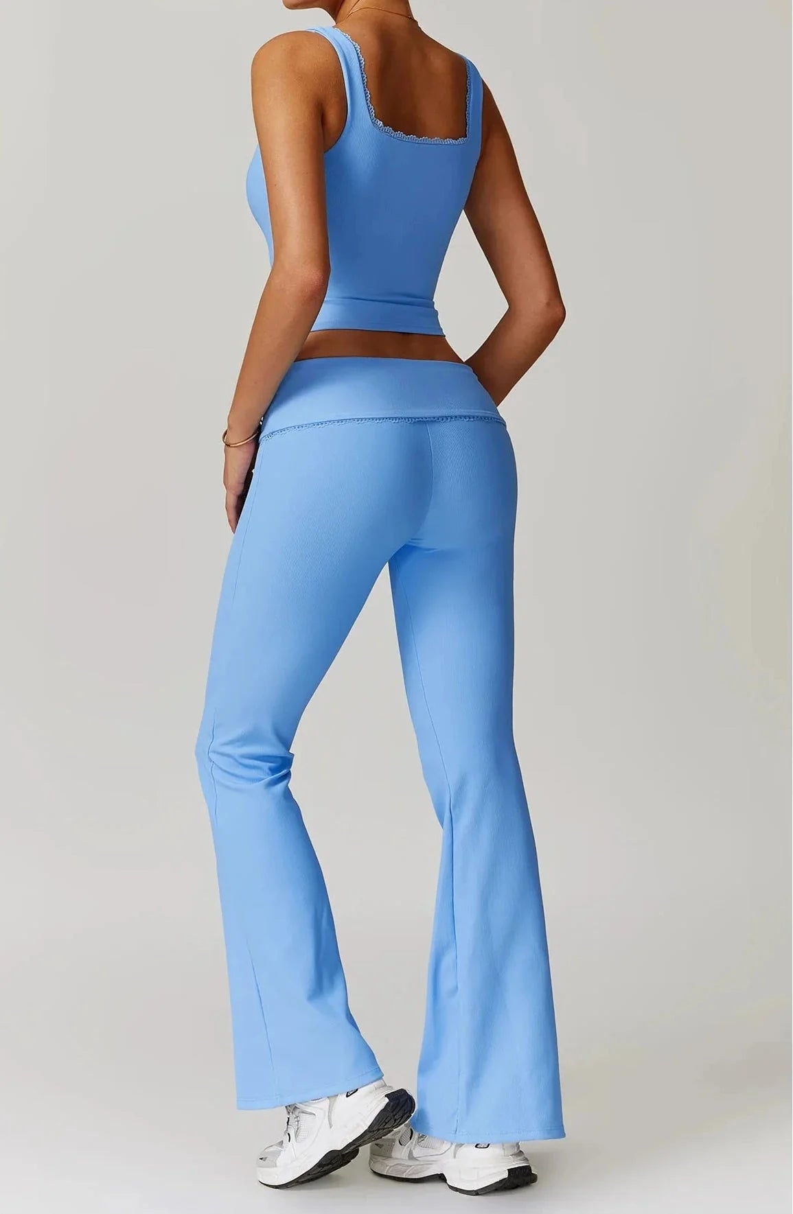 Immense Rank Athletic Gym Set - Leggings + Vest Starlethics