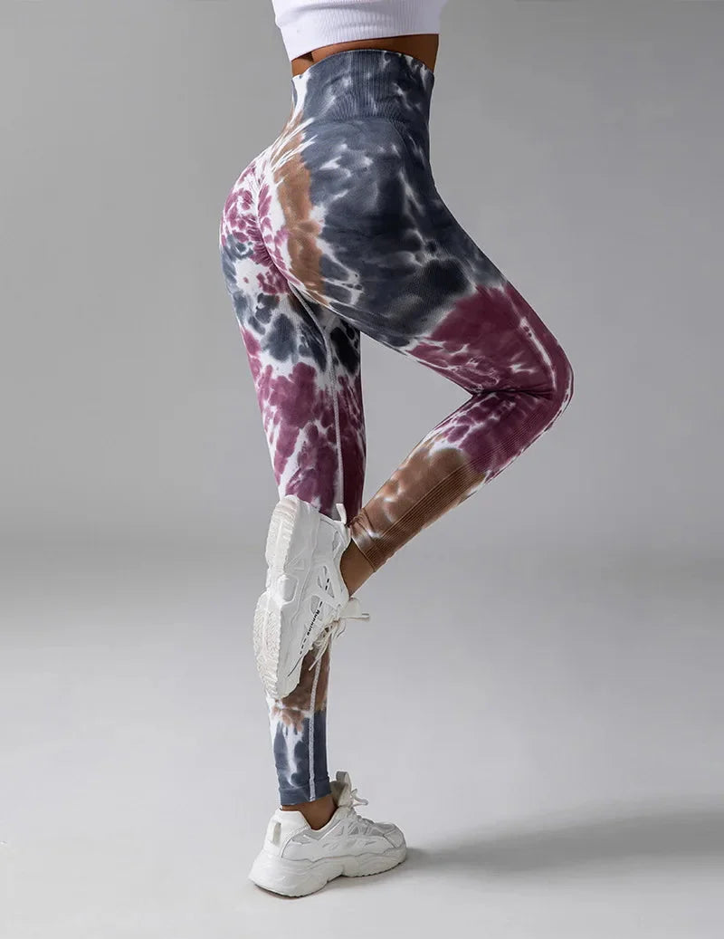 Vivid Colorful Yoga Leggings Starlethics